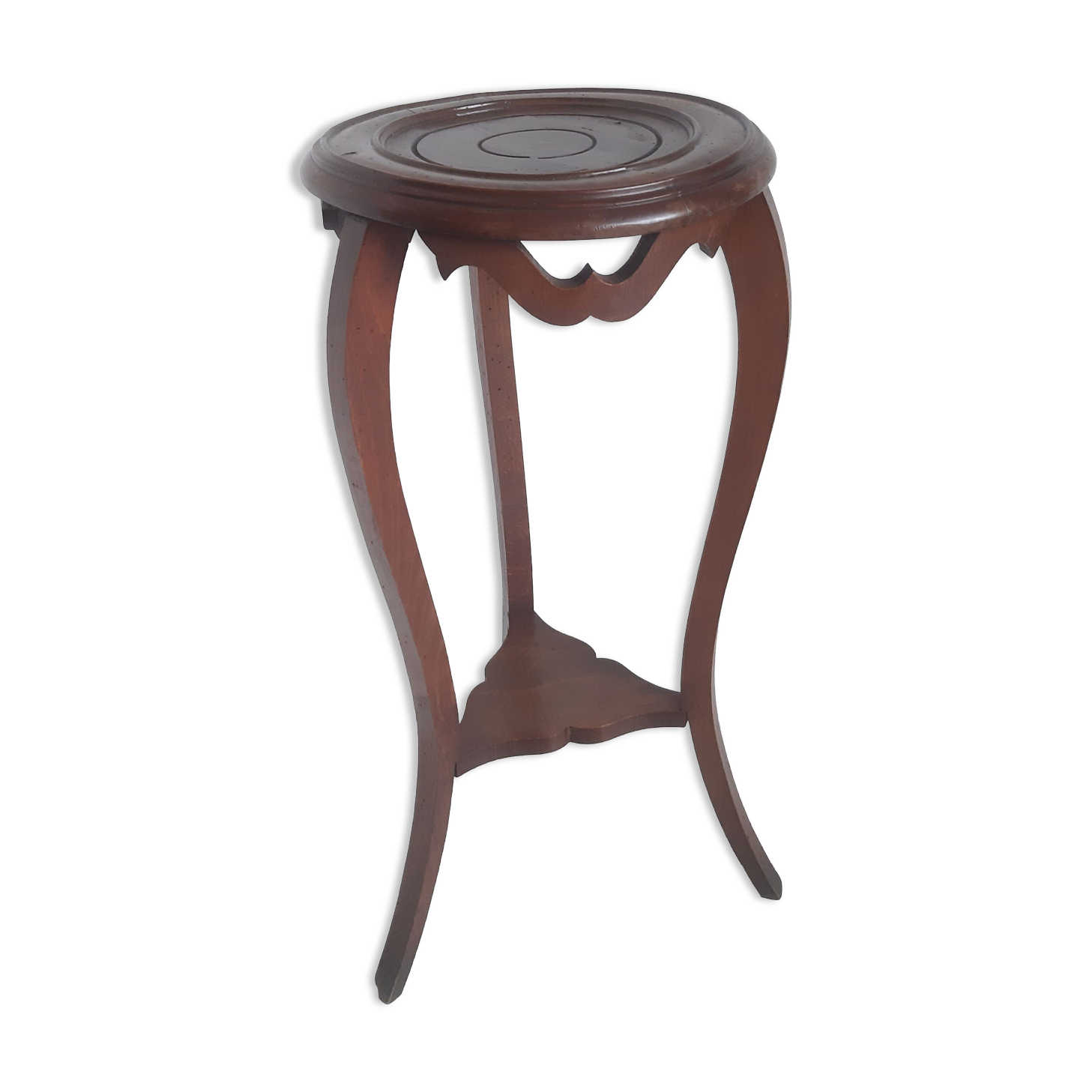 Pedestal table console plant holder