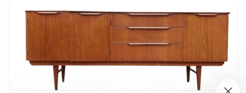 Vintage Scandinavian sideboard