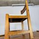 Ensemble de salle à manger moderniste du milieu du siècle en pin, style Chapo, Perriand, Jeanneret, années 50
