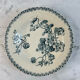 Gien terre de fer — capucine collection deep plate