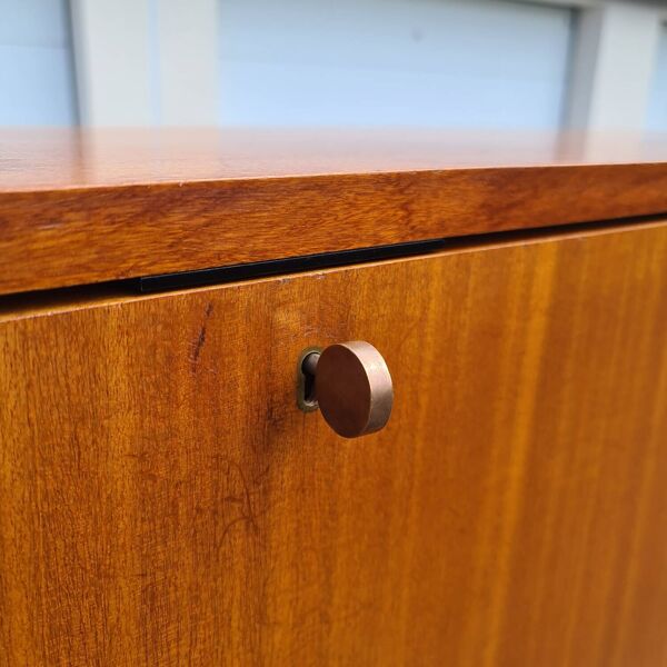 Meuble de rangement, buffet living, secrétaire Marcel Gascoing