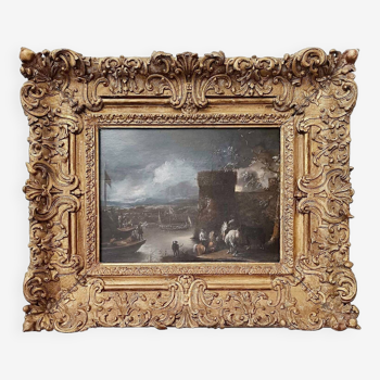Tableau peinture Flamands du XVI ème siècle - Peinture à l'huile sur bois