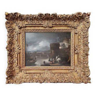 Tableau peinture Flamands du XVI ème siècle - Peinture à l'huile sur bois
