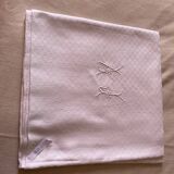 Monogrammed tablecloth aj