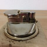 Briquet en travertin, cubique, années 80