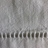 old sheet monogram BF cotton