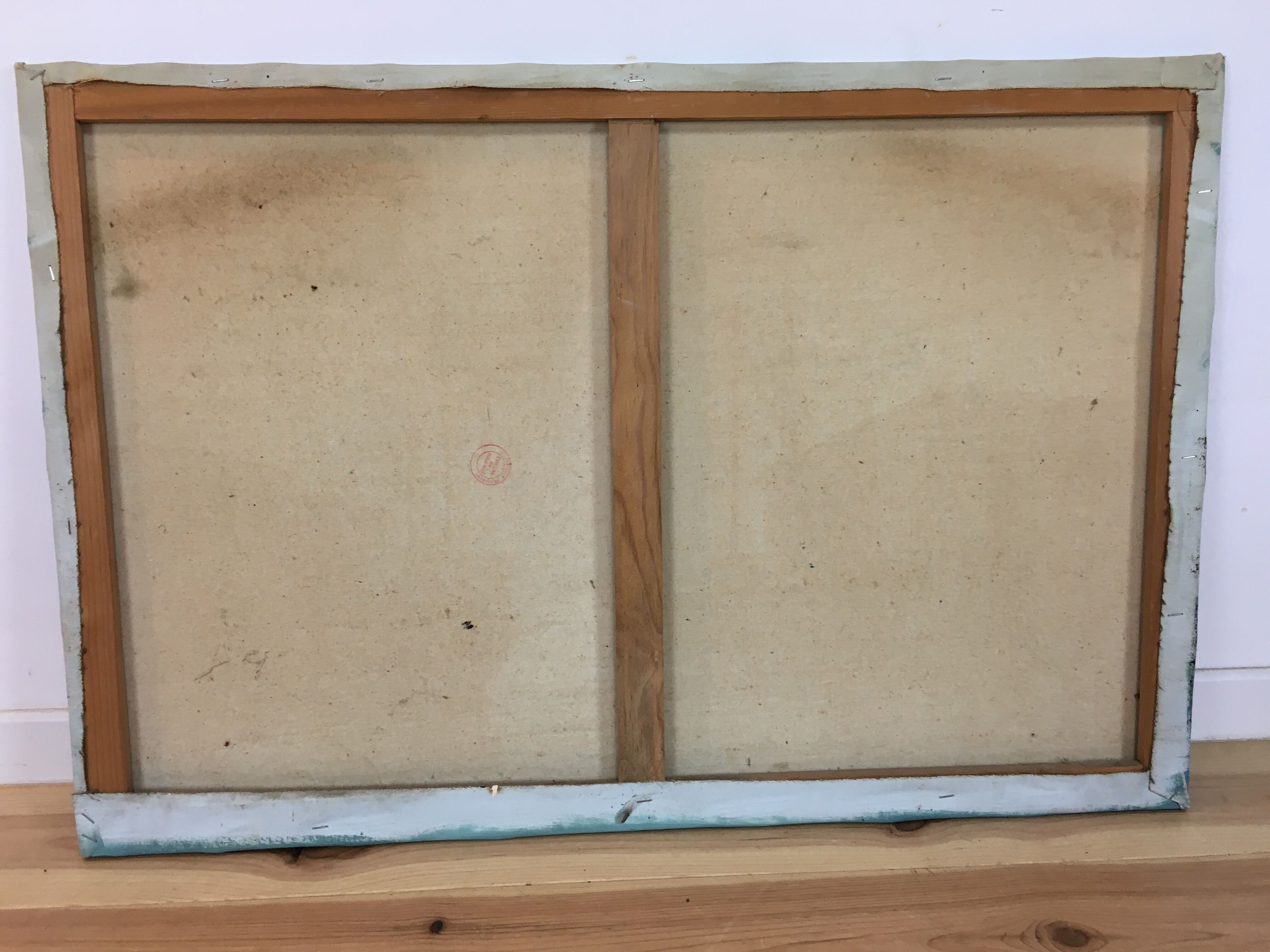 Marine painting 60.5 x 90 x 20 cm