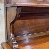English art nouveau buffet in mahogany early twentieth century
