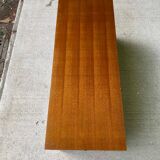 Scandinavian wooden shelf 1950 120x45cm