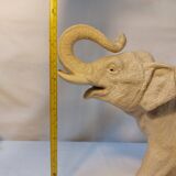 Large Art Deco ceramic white elephant from the 60s