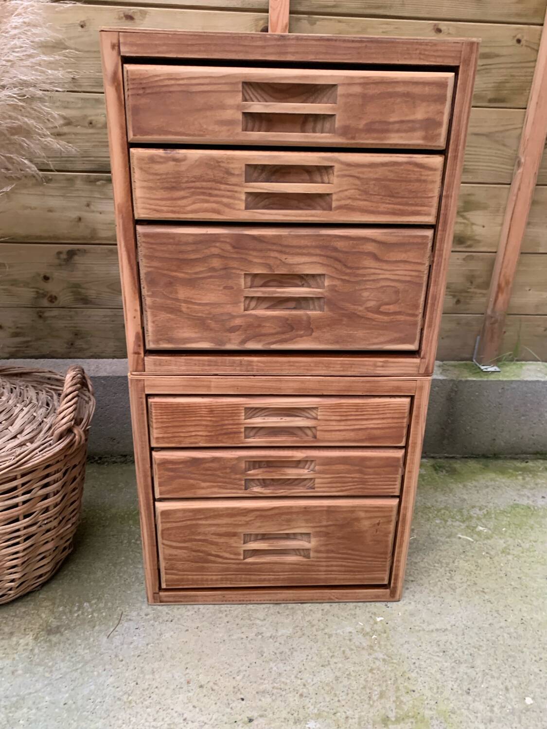 Vintage bedside tables