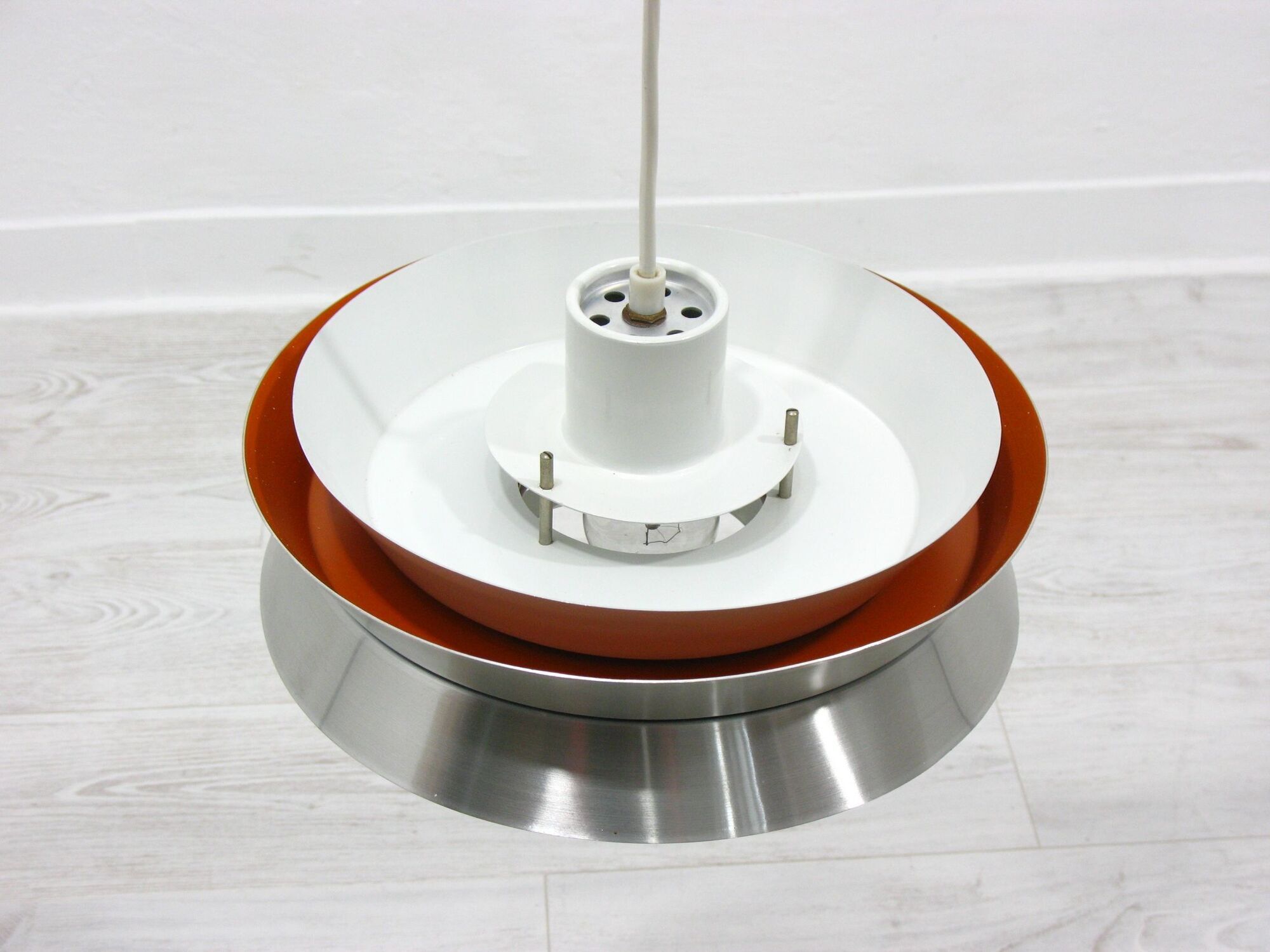 Pendant lamp Carl Thore Dla Granhaga Metallindustri Sweden 1970s