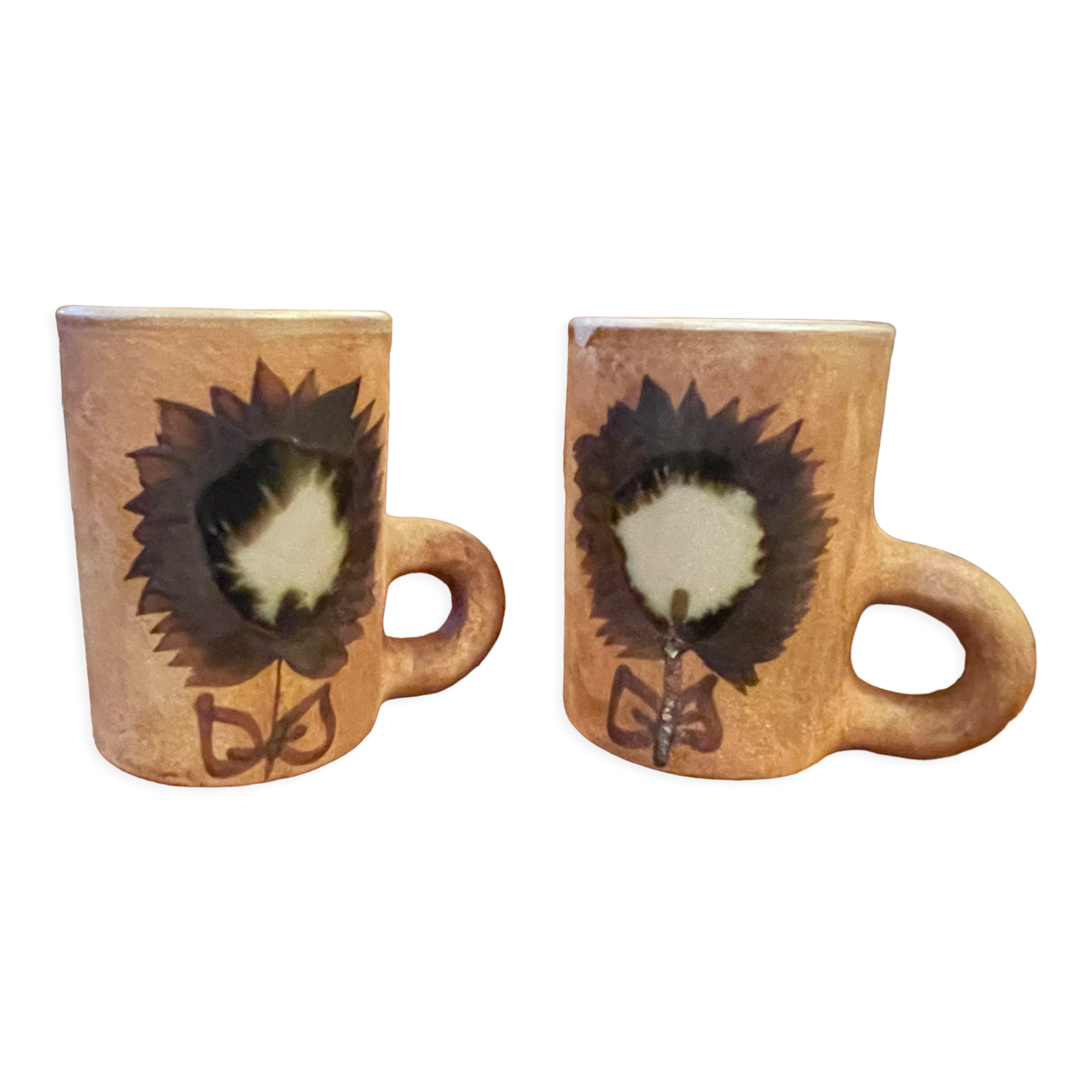 Mugs pottery La Colombe