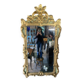 Provencal mirror in gilded wood, Louis XV period