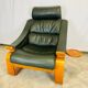 Kroken armchair and footstool by Nelo Möbel Sweden.