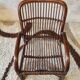 Vintage bamboo armchair 1960