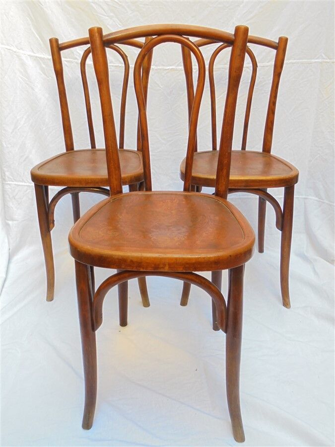 Set of 3 chairs Bistro