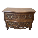 Nîmes style walnut chest of drawers