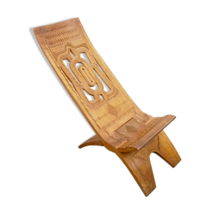Chaise longue ethnique - main