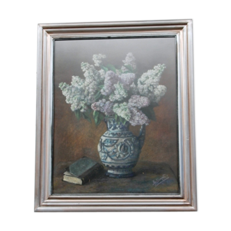 Painting "Bouquet lilac"