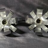 Pair of table lamps or wall lights by Jocelyne Trocmé for Oxar