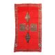 Tapis Marocain Boujad rouge - 443 x 203 cm