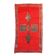 Tapis Marocain Boujad rouge - 443 x 203 cm
