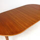 Teak extension table by J. Andersen for Uldum 1960