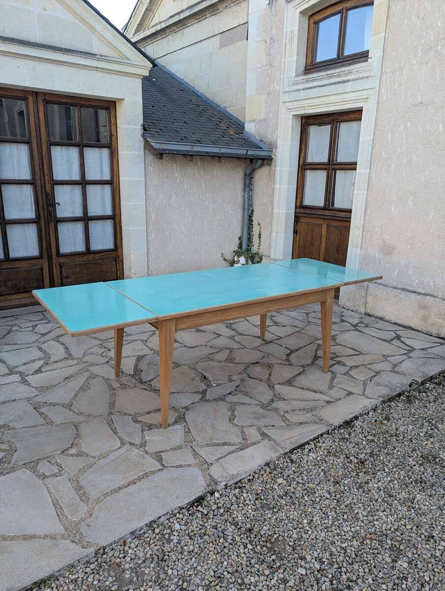 Table rectangulaire vintage