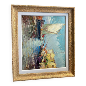 Peinture marine de St