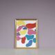 Framed ceramic artwork from the 1990s by Jan Snoeck, Netherlands.