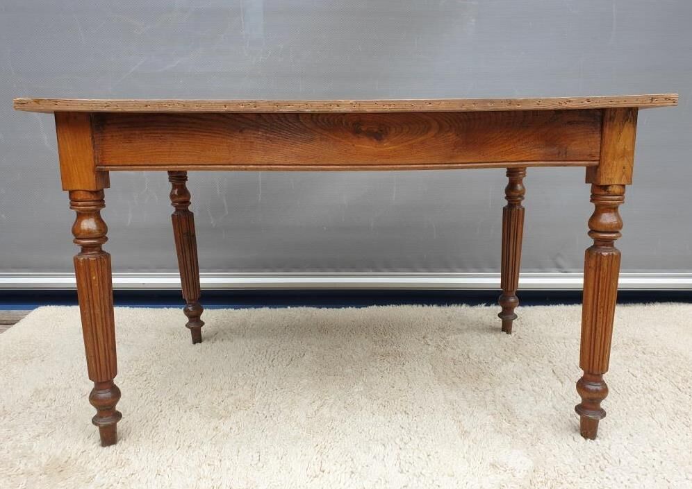 Desk table Louis Philippe 1 drawer