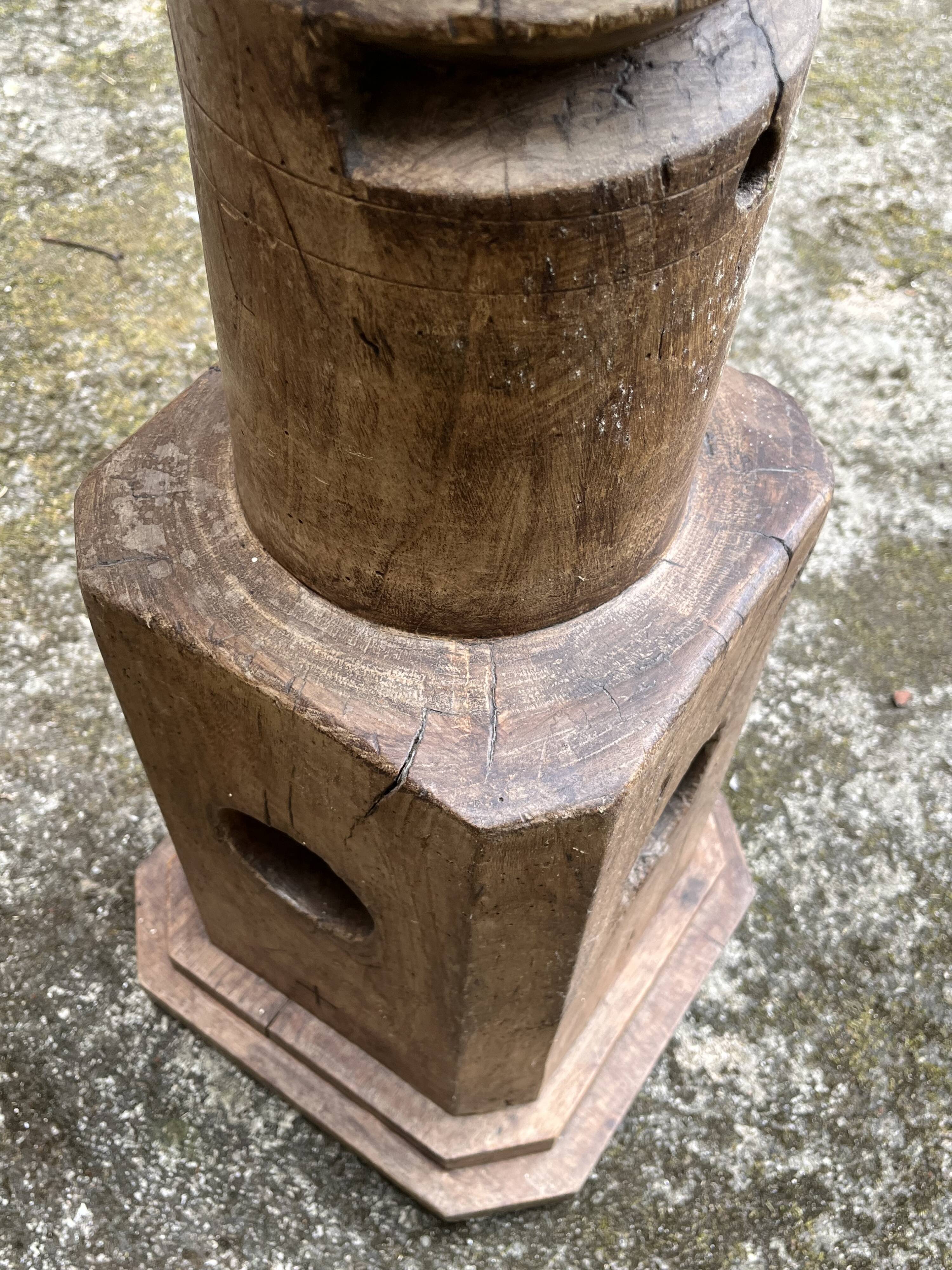 Worm column old press