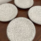 Lot de 4 assiettes Faïence italienne 1950-70