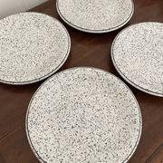 Lot de 4 assiettes Faïence italienne 1950-70