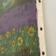 Peeinture on canvas "Provence"