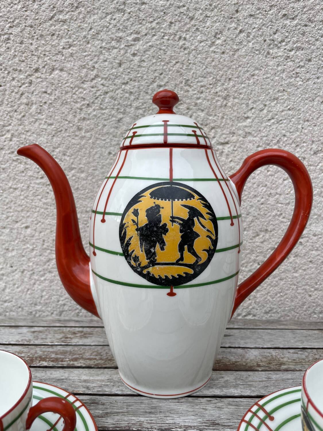 Limoges porcelain tea set