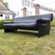 Leather sofa Tito Agnoli for Matteo Grassi