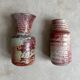 Set of 2 vintage ceramic vases