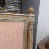 Louis XVI style armchair with patina