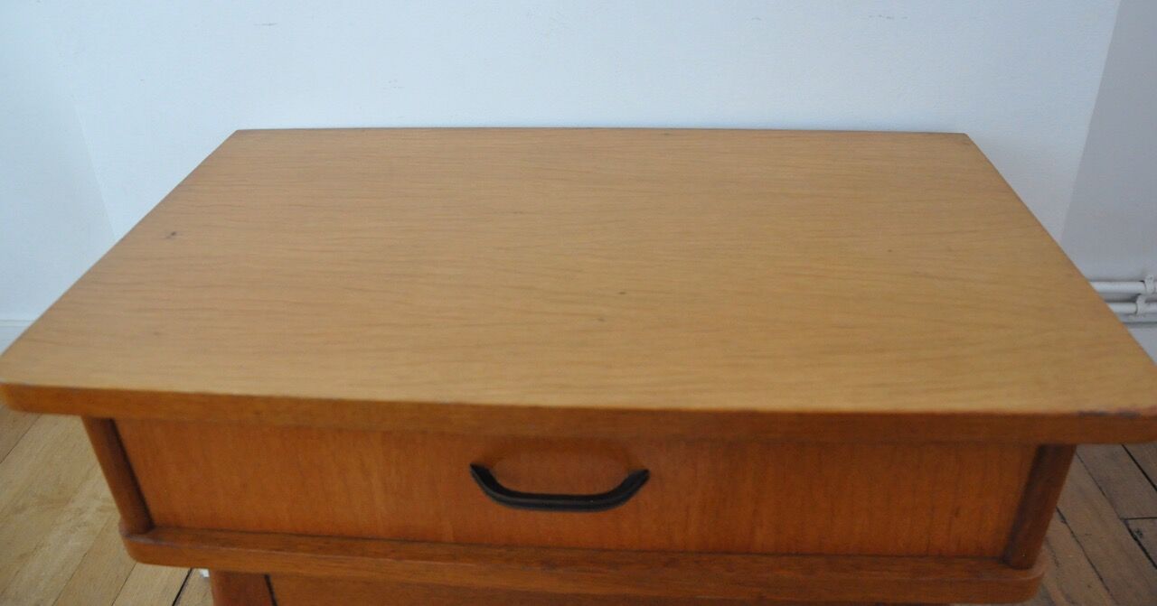Vintage bedside table