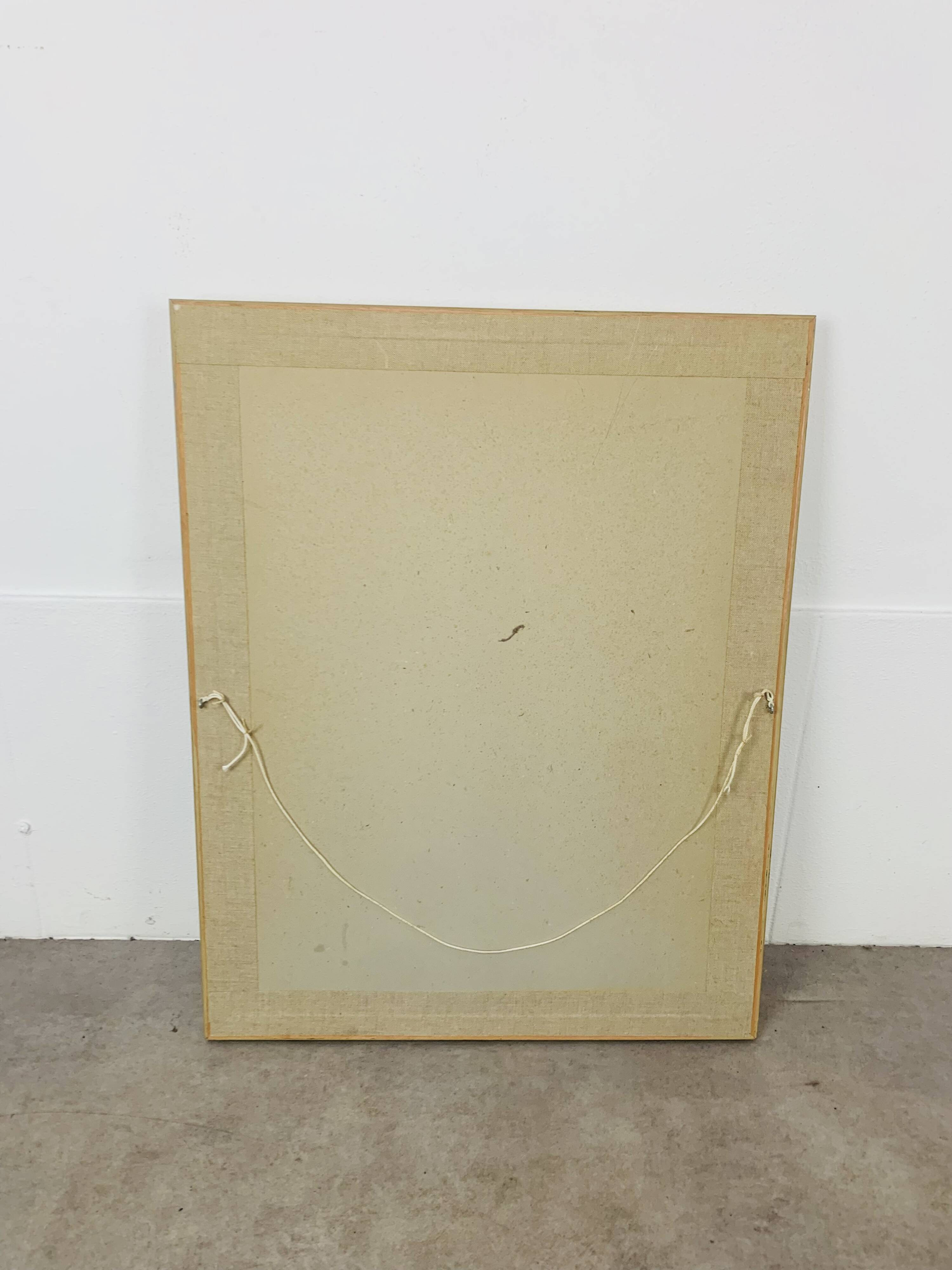 Still life painting of a bouquet of flowers, golden frame