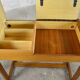 Vintage yann blond wooden desk 1960 / 1970