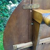 Round table with flaps