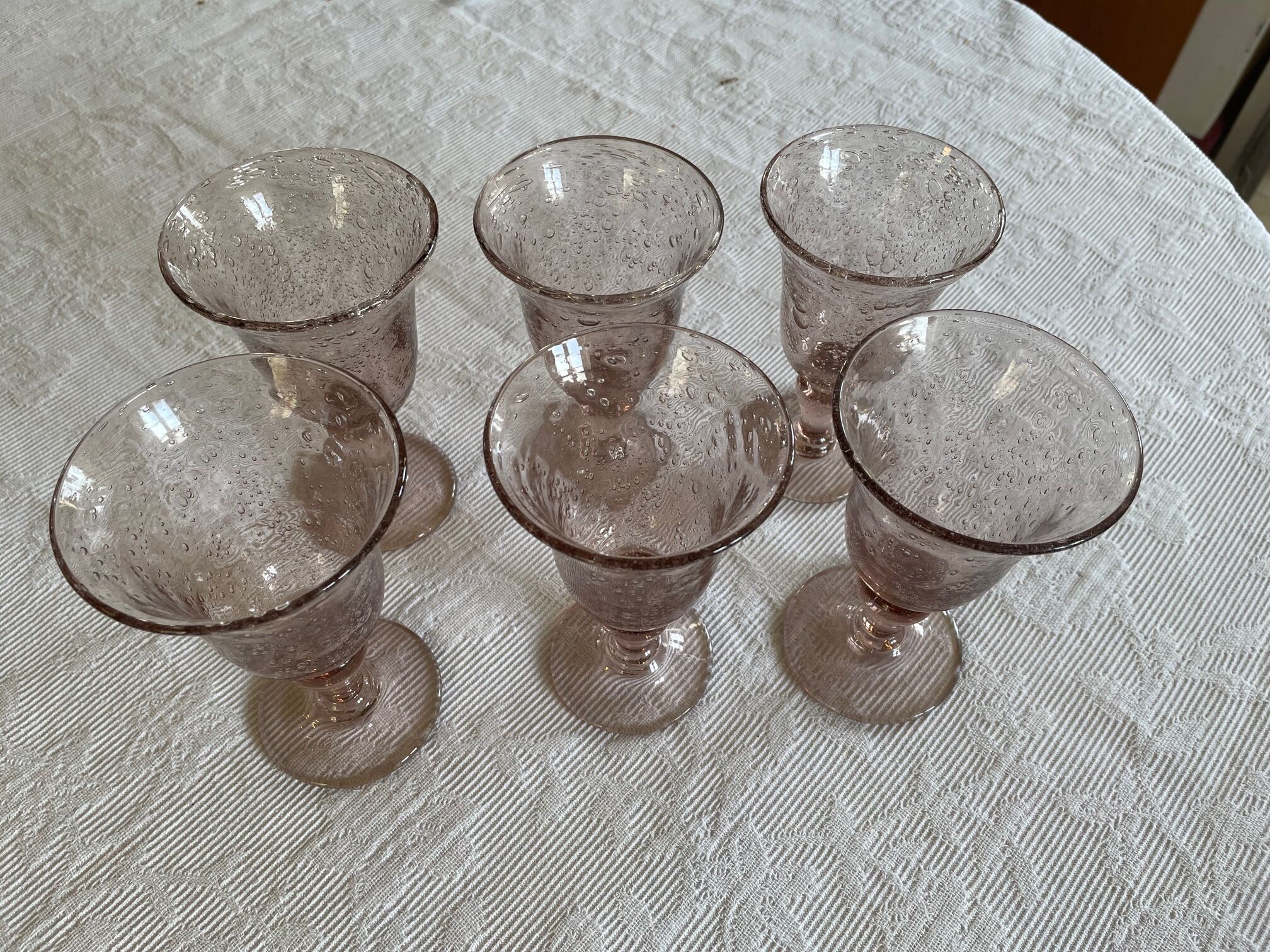 Set of biot foot glass 16 cm