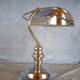 Lampe de bureau de banquier en chrome, IKEA, années 1980
