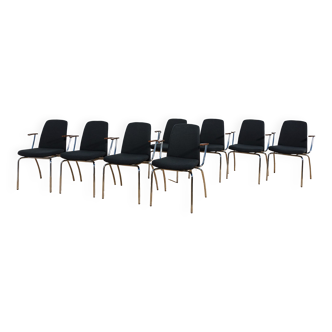 Danish Conference Armchairs, Cube Design, 2010s,  Set of 8