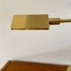 Brass desk lamp