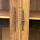 Armoire parisienne vitres biseautées chêne blond art déco 1930