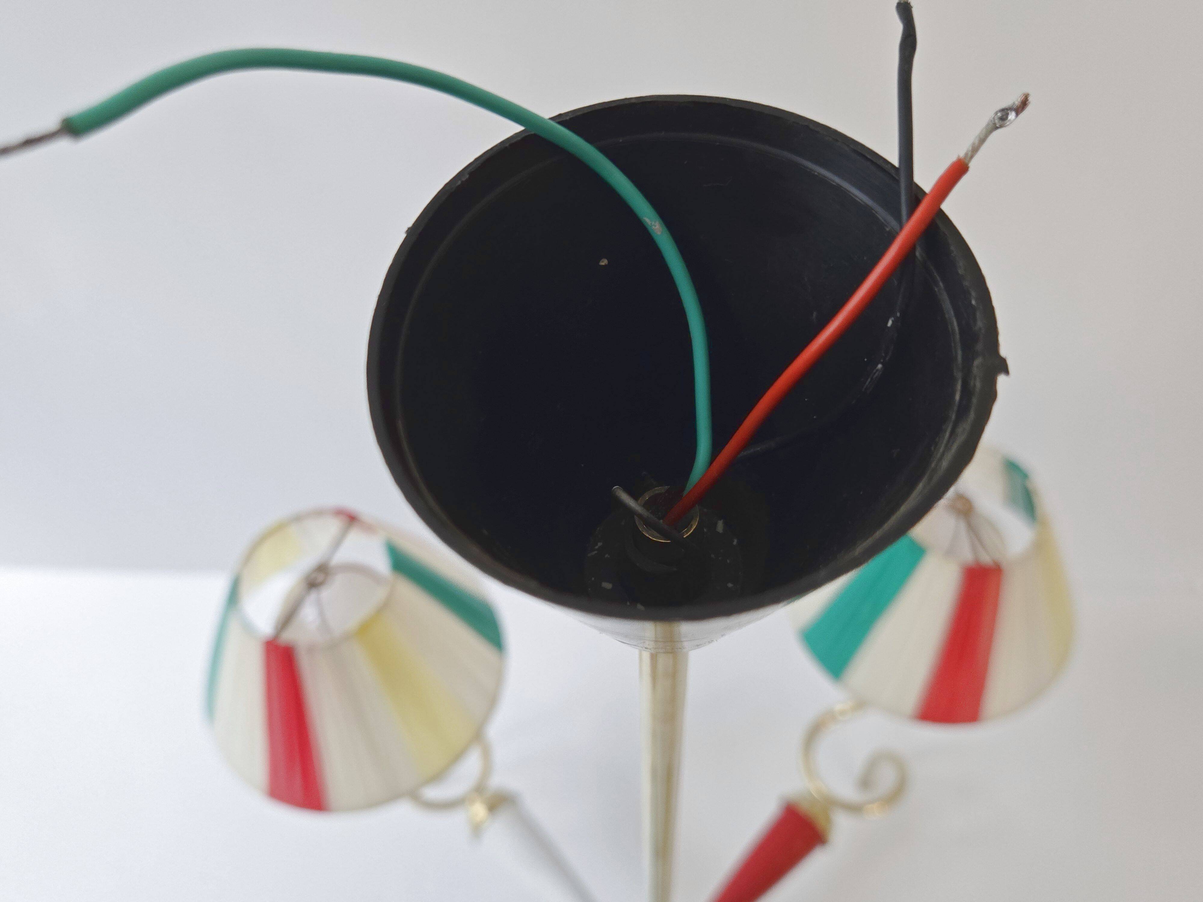 1950s rockabilly pendant light